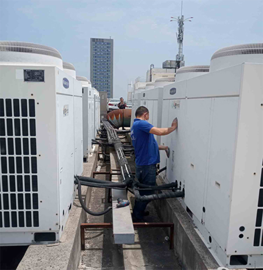 芒康中央空调制热和不制冷系统维修方法